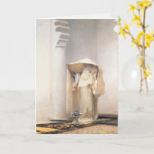 ジョン・シンガー・サージェントの絵画の挨拶状 カード (黄色い花)