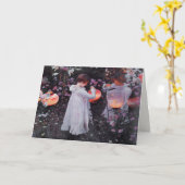 ジョン・シンガー・サージェントの絵画のGreetingcard カード (黄色い花)