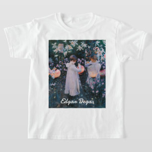 ジョン・シンガー・サージェントの「カーネーション リリー リリー ローズ」 Tシャツ