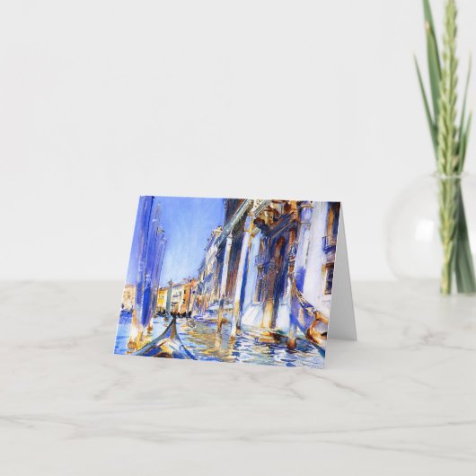 ジョン・シンガー・サージェントリオのdell'Angeloベニス カード (正面)