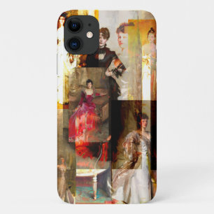 ジョン・シンガー・サージェント・レディエレガントース・コラージュ iPhone 11 ケース