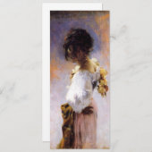 ジョン・シンガー・サージェント ロシナ 招待状 (正面/裏面)