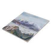 ジョン・シンガー・サージェント-山PilatusからのIselle タイル (側面)