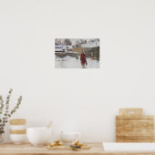 ジョン・シンガー・サージェント - 雪の中の人形 ポスター (キッチン)