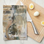 ジョン・シンガー・サーロントによるヴェネツィアの mendicanti 運河、 キッチンタオル (四つ折り)