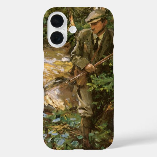 ジョン・シンガー・サーロントのチロル地方のマス釣り場 Case-Mate iPhoneケース (裏面)