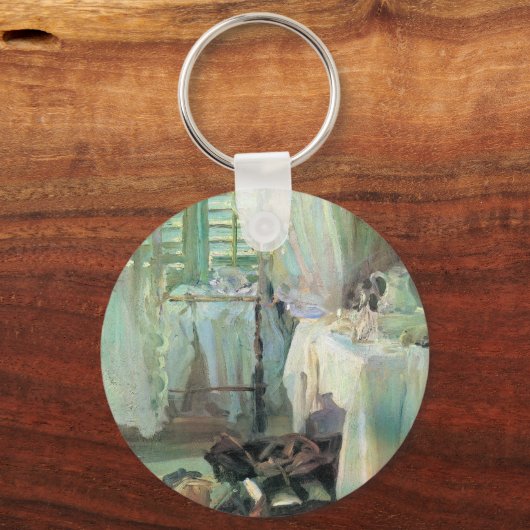 ジョン・シンガー・サーロントのホテルの部屋 キーホルダー (裏面)