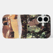 ジョン・シンガー・サーロントのワイングラス2杯 Case-Mate iPhoneケース (裏面 (横))