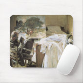 ジョン・シンガー・サーロントの『彼のスタジオのアーティスト』 マウスパッド (マウス)