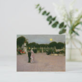 ジョン・シンガー・サーロー - ルクセンブルク園にて ポストカード (スタンド正面)