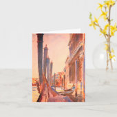 ジョン・シンガーSargentゴンドラムーリングヴェネツィア カード (黄色い花)