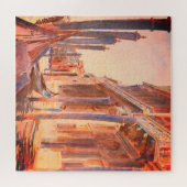 ジョン・シンガーSargentゴンドラムーリングヴェネツィア ジグソーパズル (横)