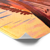 ジョン・シンガーSargentゴンドラムーリングヴェネツィア ポスター (角)