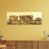 ジョン・シンガーSargent World War Iによってガス化 キャンバスプリント (インサイチュ (リビング))