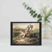 ジョン・シングルトンCopley著ワトソンそして鮫、 ポストカード (スタンド正面)