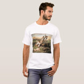 ジョン・シングルトンCopley著ワトソンそして鮫、 Tシャツ (正面フル)
