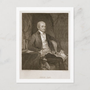 ジョン・ジェイ、アッシャー・ブラウン・デュランによって刻まれた（1796年～188年） ポストカード