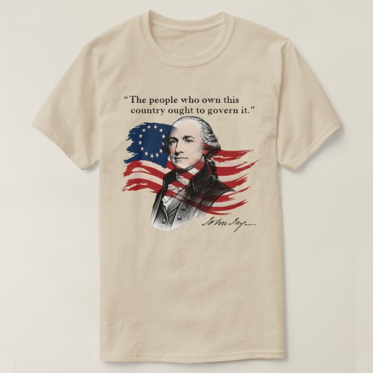 ジョン・ジェイ Tシャツ (デザイン正面)
