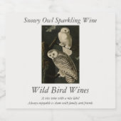 ジョン・ジェームス・アウドゥボンのアメリカの鳥たち スパークリングワインラベル (シングルラベル)