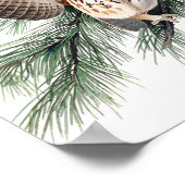 ジョン・ジェームス・オードボンによる小さな悲鳴フクロウ ポスター (角)