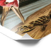 ジョン・ジェームス・オードボンによる百歩鶴 フォトプリント            (角)