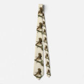 ジョン・ジェームス・オードボンのアメリカの鳥バred owl ネクタイ (正面)