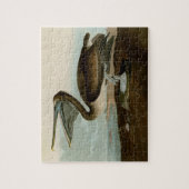 ジョン・ジェームス・オードボンブラウンペリカン絵画アートワーク ジグソーパズル (縦)