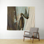 ジョン・ジェームス・オードボンブラウンペリカン絵画アートワーク タペストリー (インサイチュ(横))