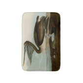 ジョン・ジェームス・オードボンブラウンペリカン絵画アートワーク バスマット (正面縦)