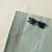 ジョン・ジェームス・オードボンブラウンペリカン絵画アートワーク ビーチタオル (インサイチュ)