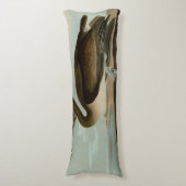 ジョン・ジェームス・オードボンブラウンペリカン絵画アートワーク ボディピロー (正面縦)