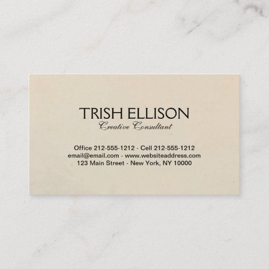 ジョン・ジェームス・オードボンブラウンペリカン絵画アートワーク 名刺 (裏面)