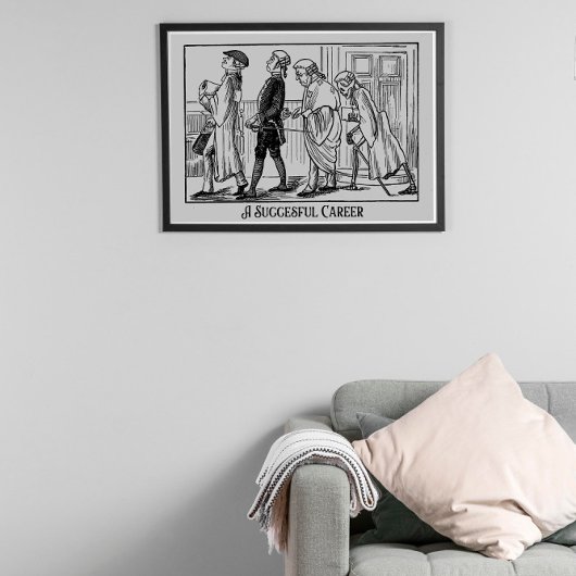 ジョン・ジェームズによる成功のキャリア1882年 ポスター