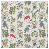 ジョン・ジェームズ・アウドゥボンの鳥たち ファブリック (クローズアップ)