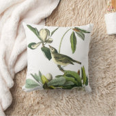 ジョン・ジェームズ・オーデュボンのモズモドキ科の枕 クッション (ブランケット)