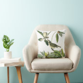 ジョン・ジェームズ・オーデュボンのモズモドキ科の枕 クッション (椅子)