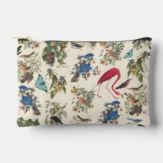 ジョン・ジェームズ・オードボンの鳥たち アクセサリーポーチ (正面)