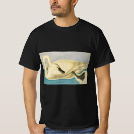 ジョン・ジェームズ・オードュボンによるトランペットスワン、ヴィンテージの鳥 Tシャツ
