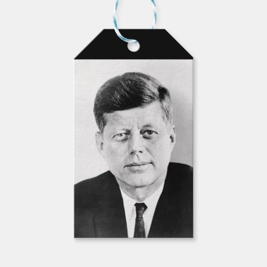 ジョン・ジャック・ケネディ大統領のーUSホワイトハウス ギフトタグ (正面)