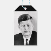 ジョン・ジャック・ケネディ大統領のーUSホワイトハウス ギフトタグ (裏面)