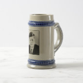 ジョン・ジャック・ケネディ大統領のーUSホワイトハウス ビールジョッキ (正面右)