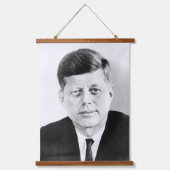 ジョン・ジャック・ケネディ大統領のーUSホワイトハウス 吊り下げ型タペストリー (正面)