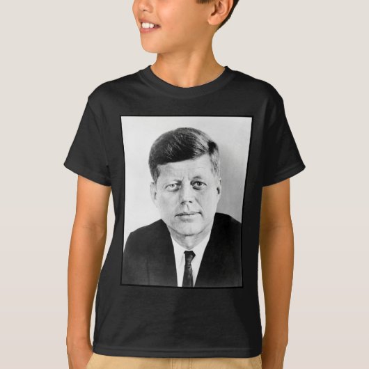 ジョン・ジャック・ケネディ大統領のーUSホワイトハウス Tシャツ (正面)