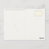 ジョン・ジョージ・ブラウン絵画ポストカード ポストカード (裏面)