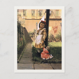 ジョン・ジョージ・ブラウン絵画ポストカード ポストカード