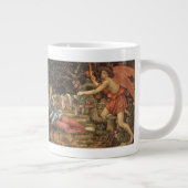 ジョン・スタンホープの愛と乙女 ジャンボコーヒーマグカップ (右)