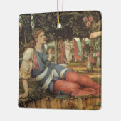 ジョン・スタンホープの愛と乙女 セラミックオーナメント (左)