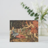 ジョン・スタンホープの愛と乙女 ポストカード (スタンド正面)