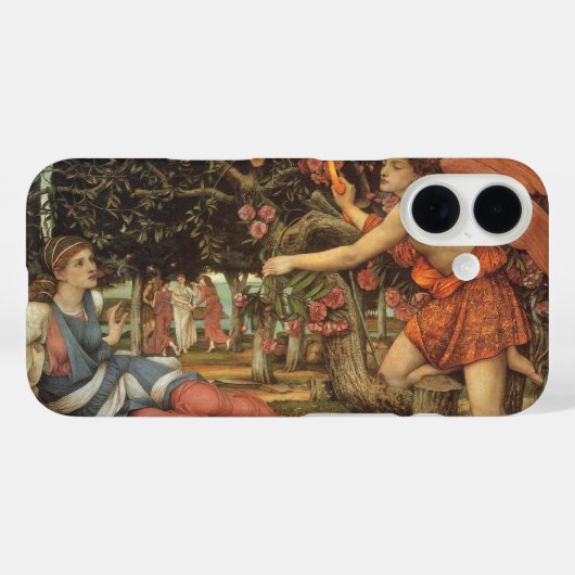 ジョン・スタンホープの「愛と乙女」 Case-Mate iPhoneケース (裏面 (横))