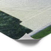 ジョン・スターク将軍の像の表示 ポスター (角)